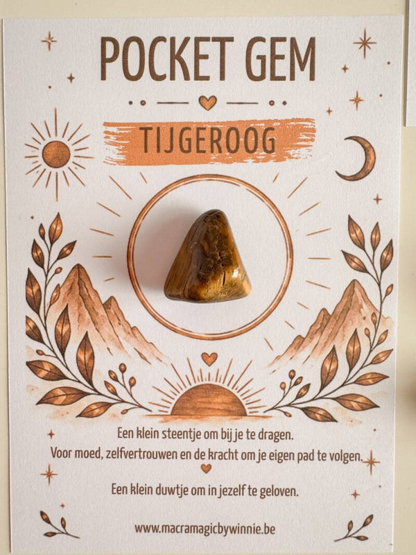 Pocket Gem - Tijgeroog