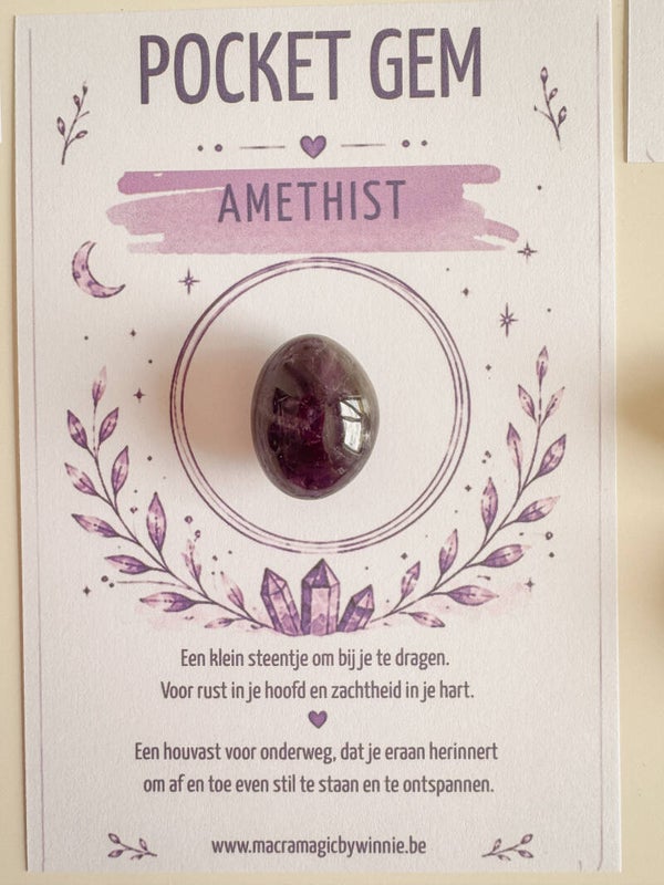 Pocket Gem - Amethist