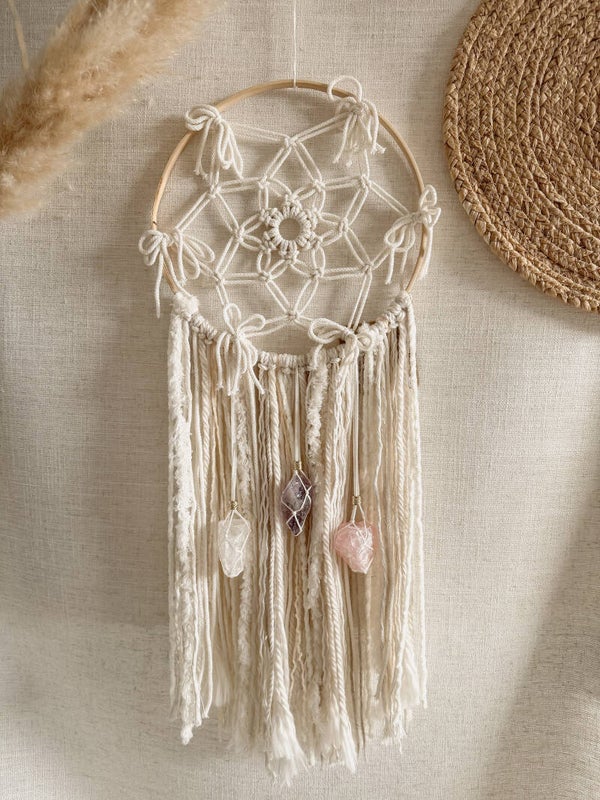 Dromenvanger met gouden driehoek