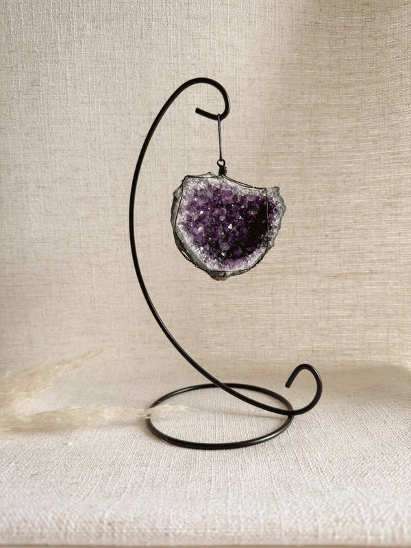 Amethist met houder