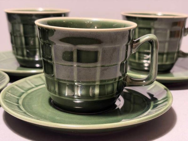Filiżanka ze spodkiem Porcelit Pruszków