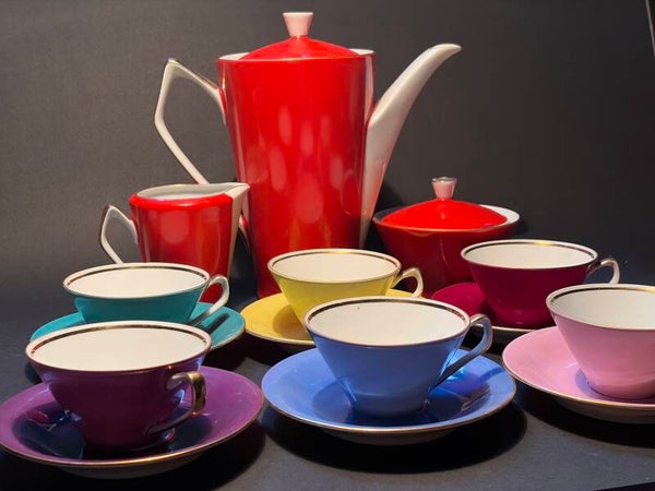 Porcelana prl Chodzież serwis Elżbieta