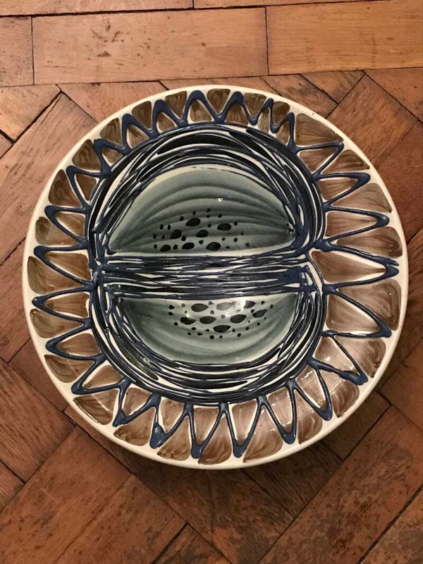 ZF Włocławek fajans kapelusz duży 37 cm Pikasiak