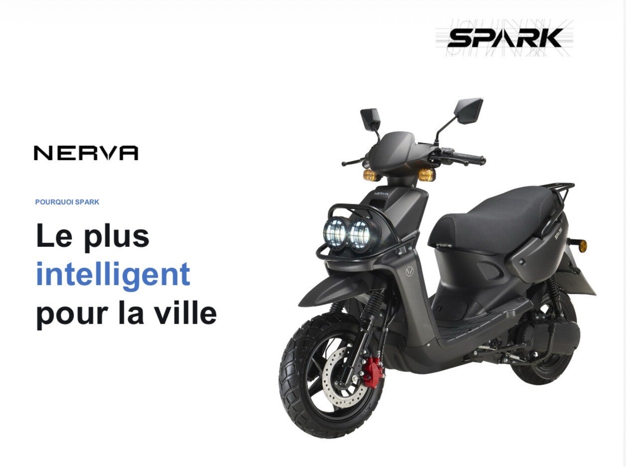 Scooter électrique Nerva spark 125