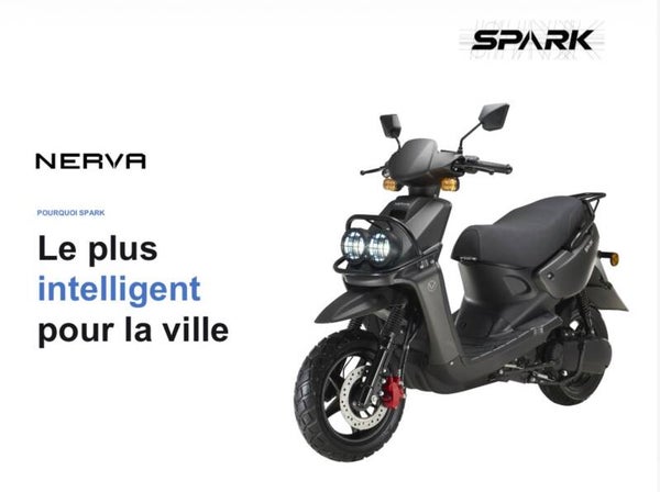Scooter électrique Nerva spark 50