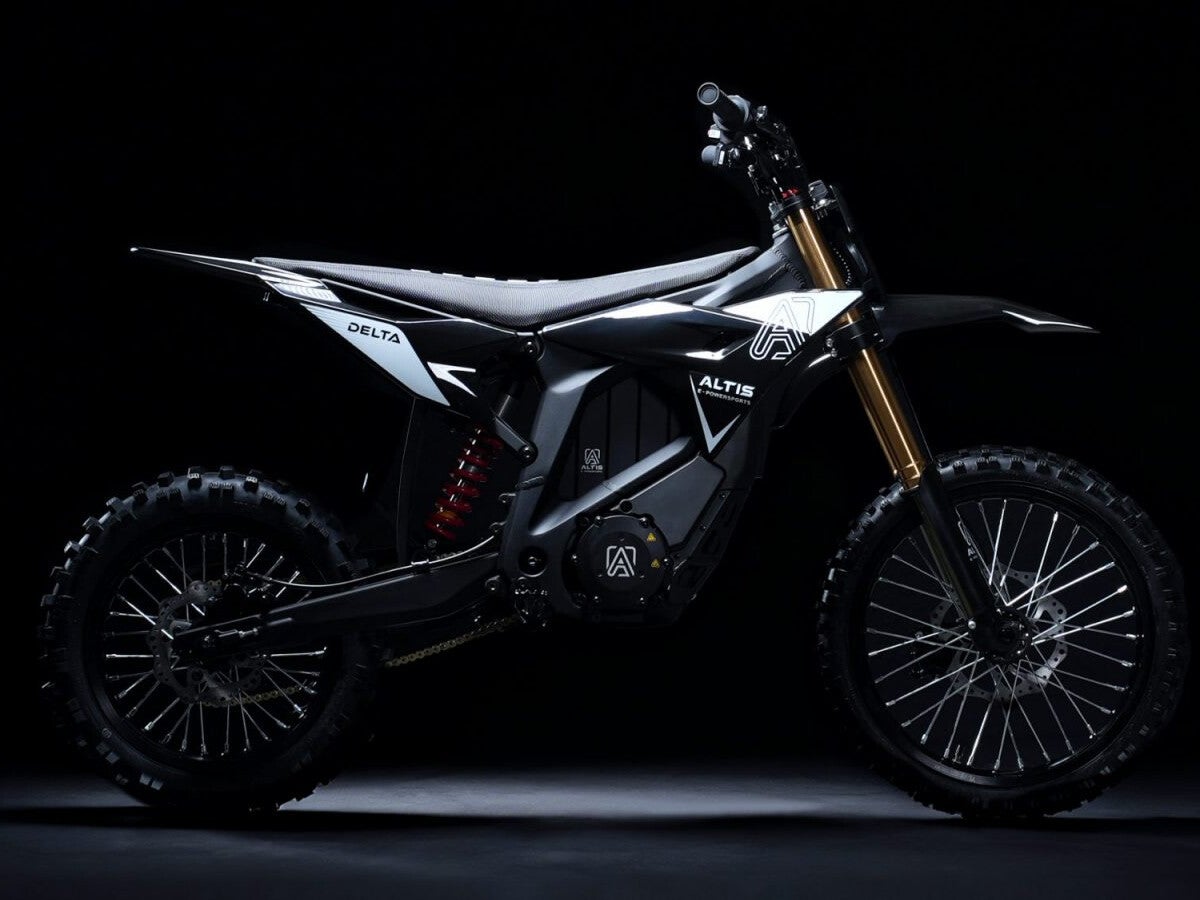 Moto-cross électrique Altis Delta Offroad noir
