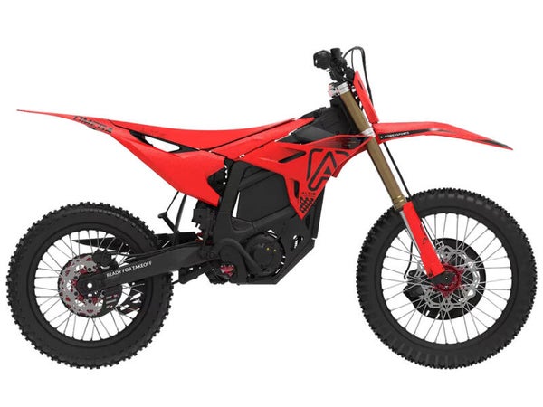 Moto électrique ALTIS Omega Offroad 120 km/h rouge