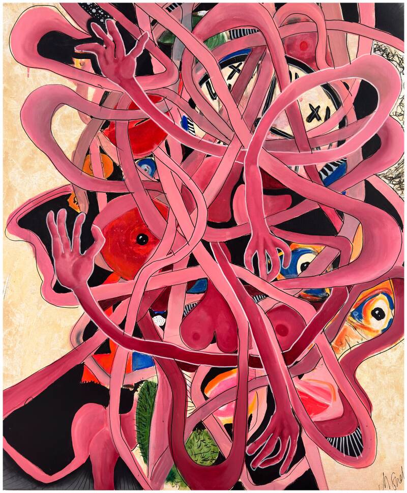 "Bez instrukcji" 120x90cm, 2026r.  DOSTĘPNY