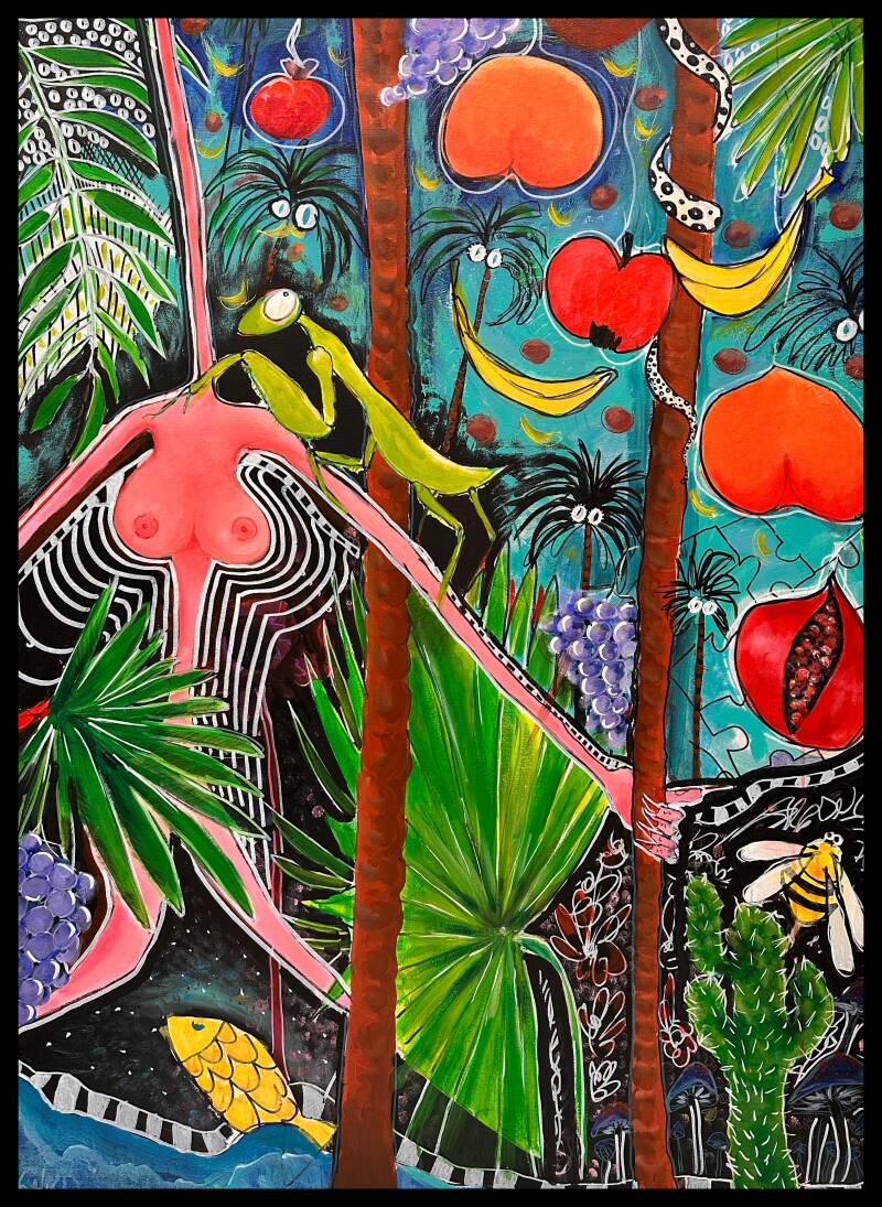 "Raj pobudliwy" 100x120, 2026r.