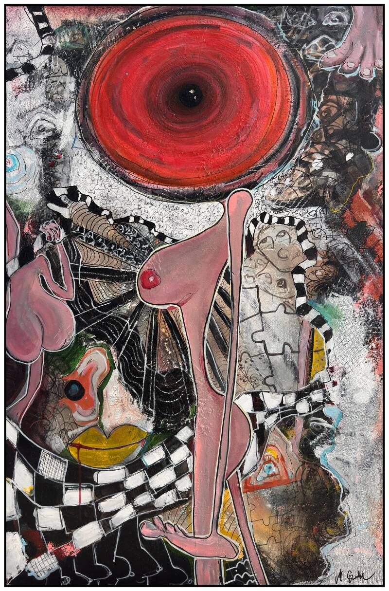 "Centrum decyzyjne" 80x120, 2025r.