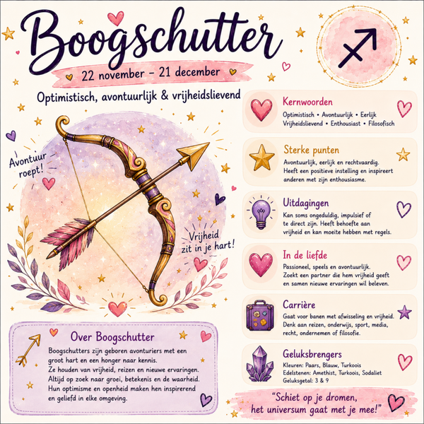 Tegeltje  Boogschutter