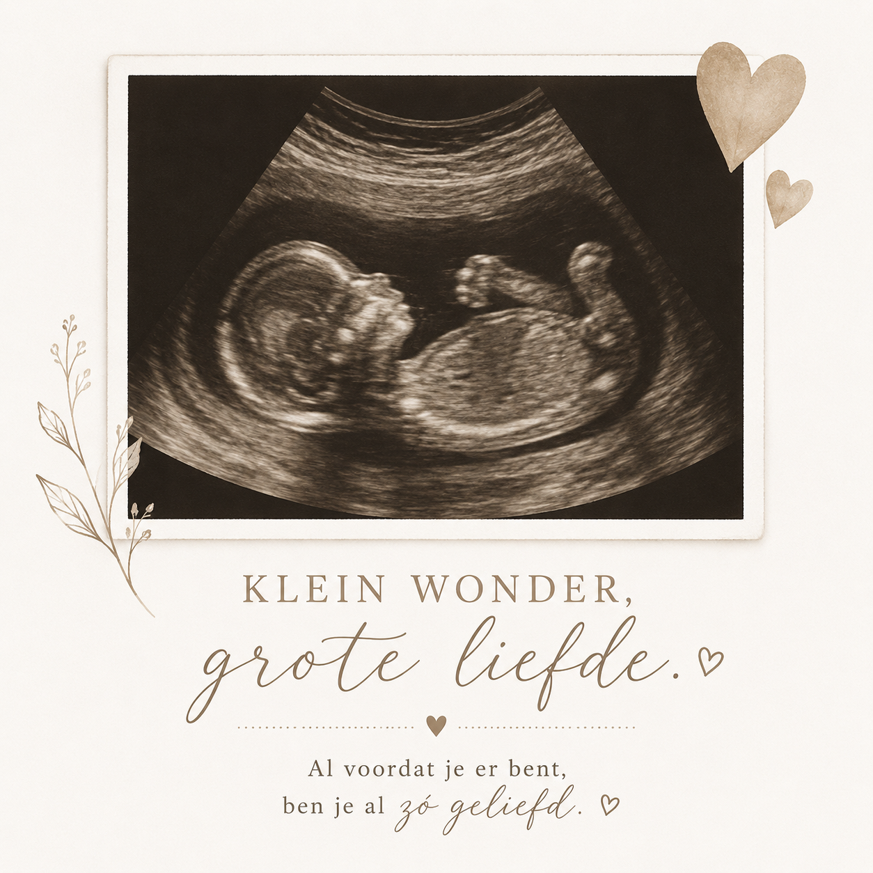 Tegeltje Foto echo