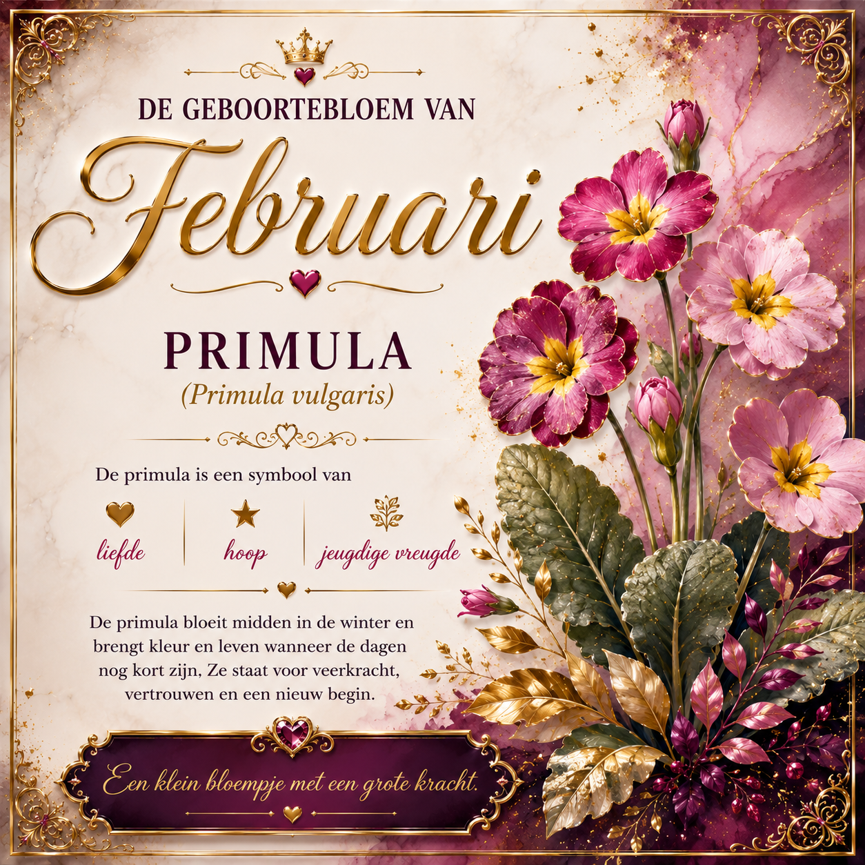 Tegeltje Februari