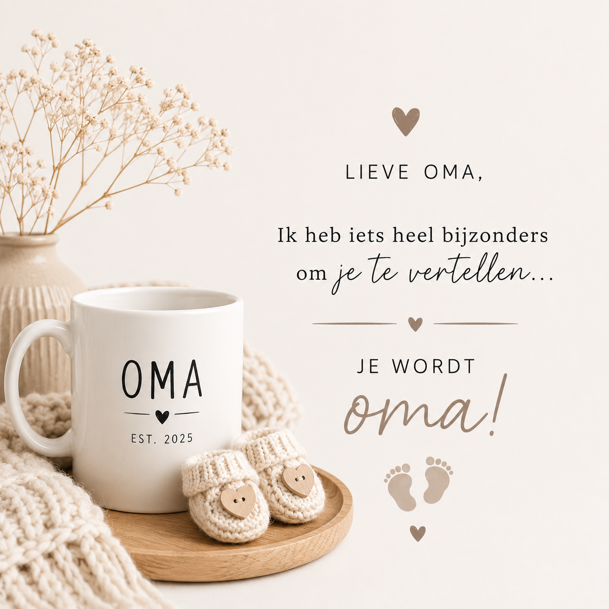 Tegeltje Voor oma