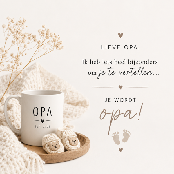 Tegeltje Voor opa