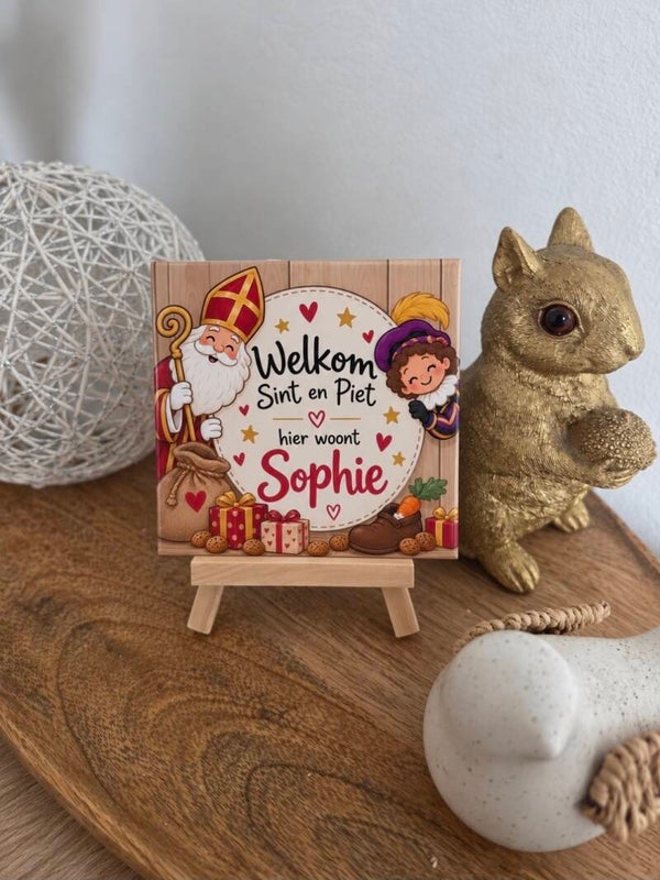 Sinterklaas tegeltje