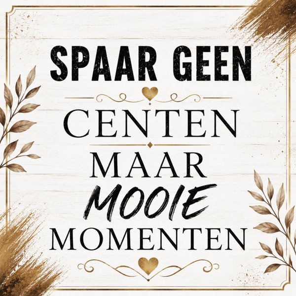 Tegeltje Spaar geen centen