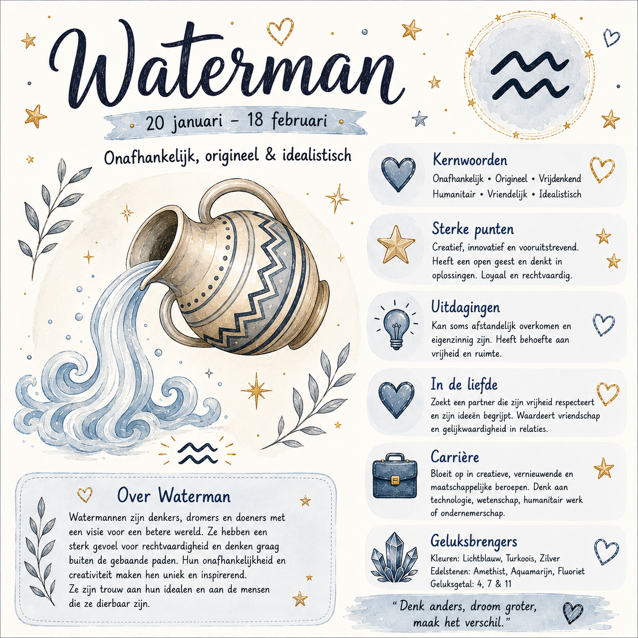 Tegeltje Waterman