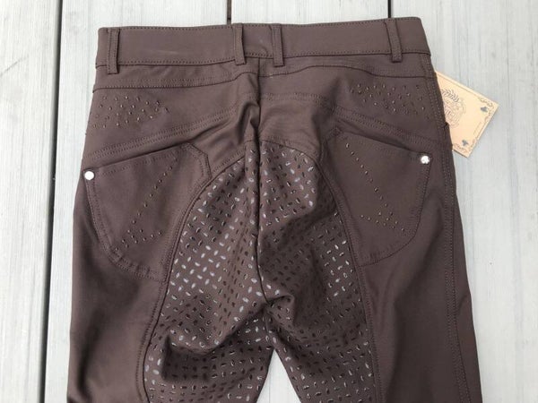 HV POLO Vollbesatz Grip DORA braun gr 38