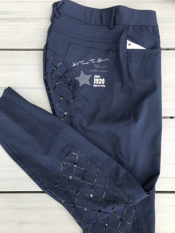 IMPERIAL RIDING Full Grip TOPPER navy gr 38