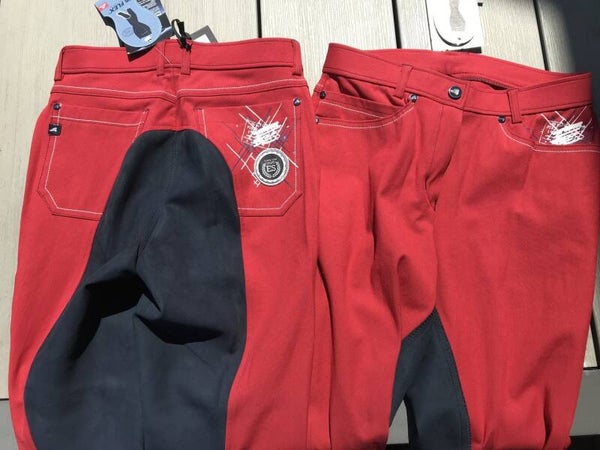 Euro Star Reithose "Laura" full beaujolais gr 36+44+72 + 84+88 Art.49