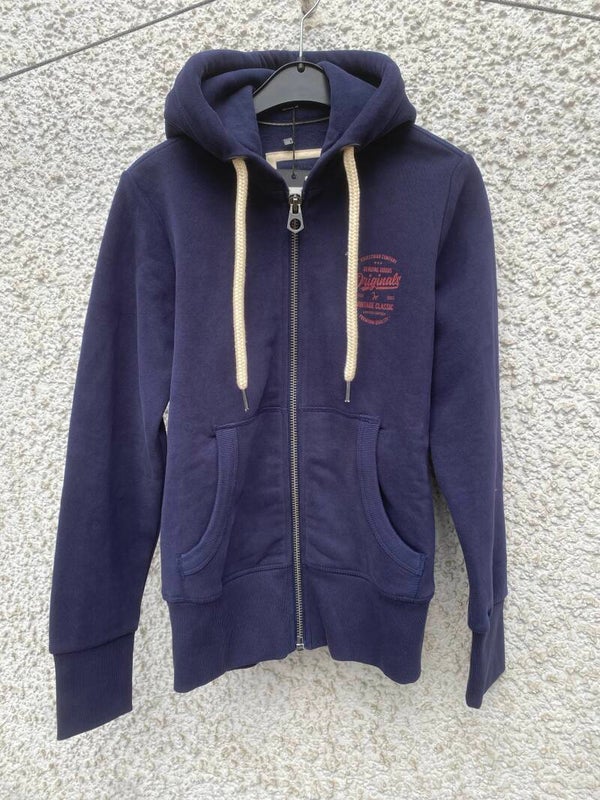Isabell Werth Sweat Jacke mit Kaputze  navy gr XS Art.367