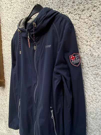 Pikeur Softshelljacke Herren  Gavano mit Kaputze