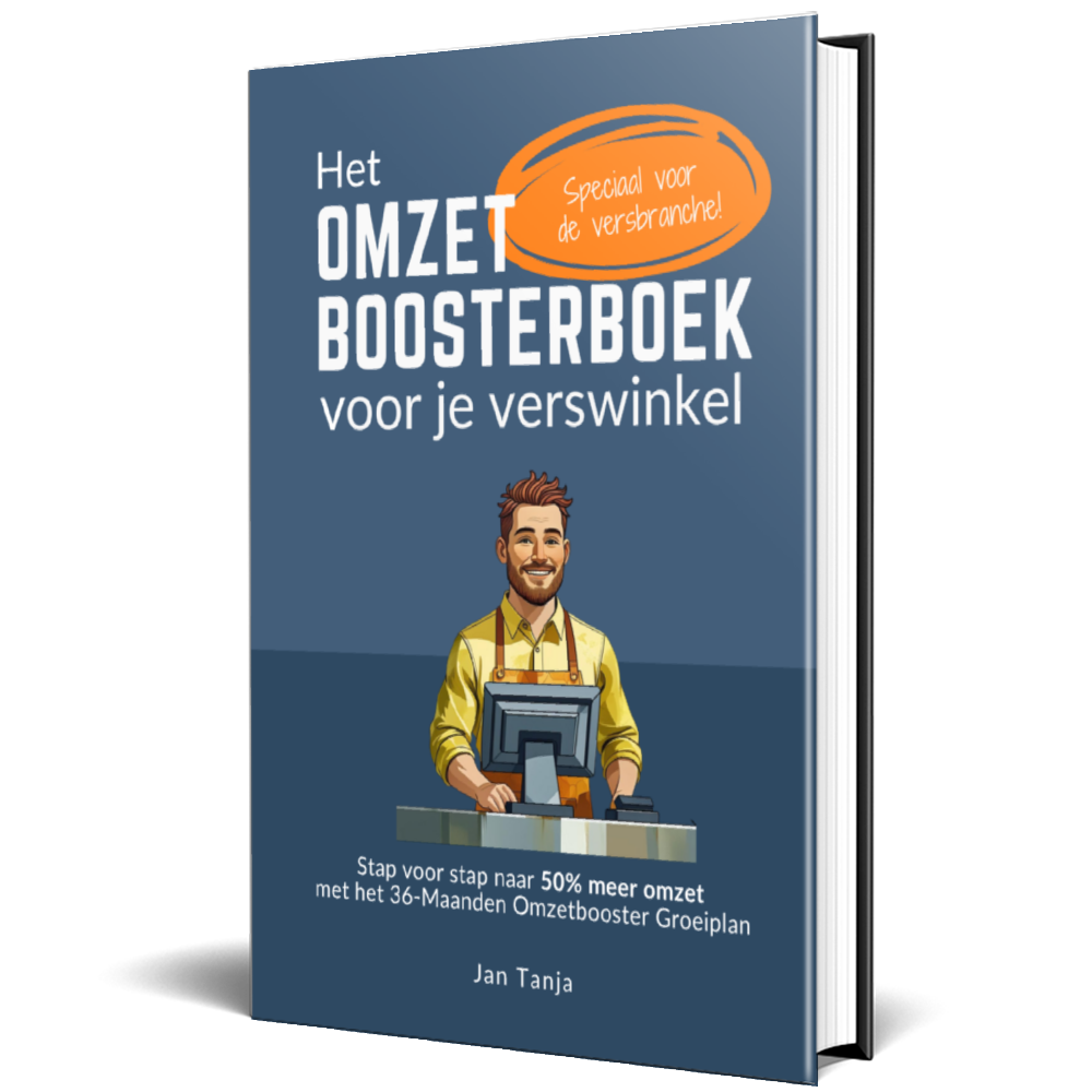 Het Omzetboosterboek voor je Verswinkel (200 pagina's)