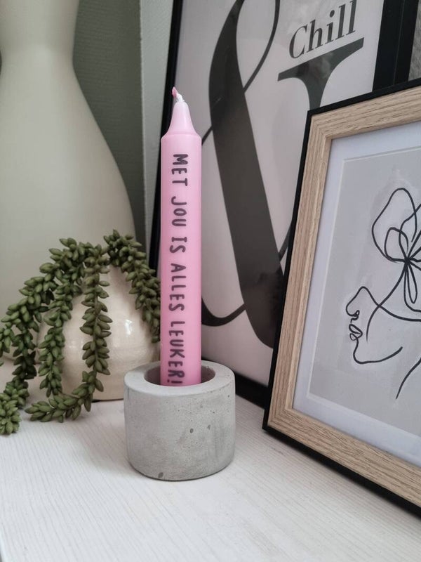 TEKSTKAARS | ROZE | MET JOU IS ALLES LEUKER!