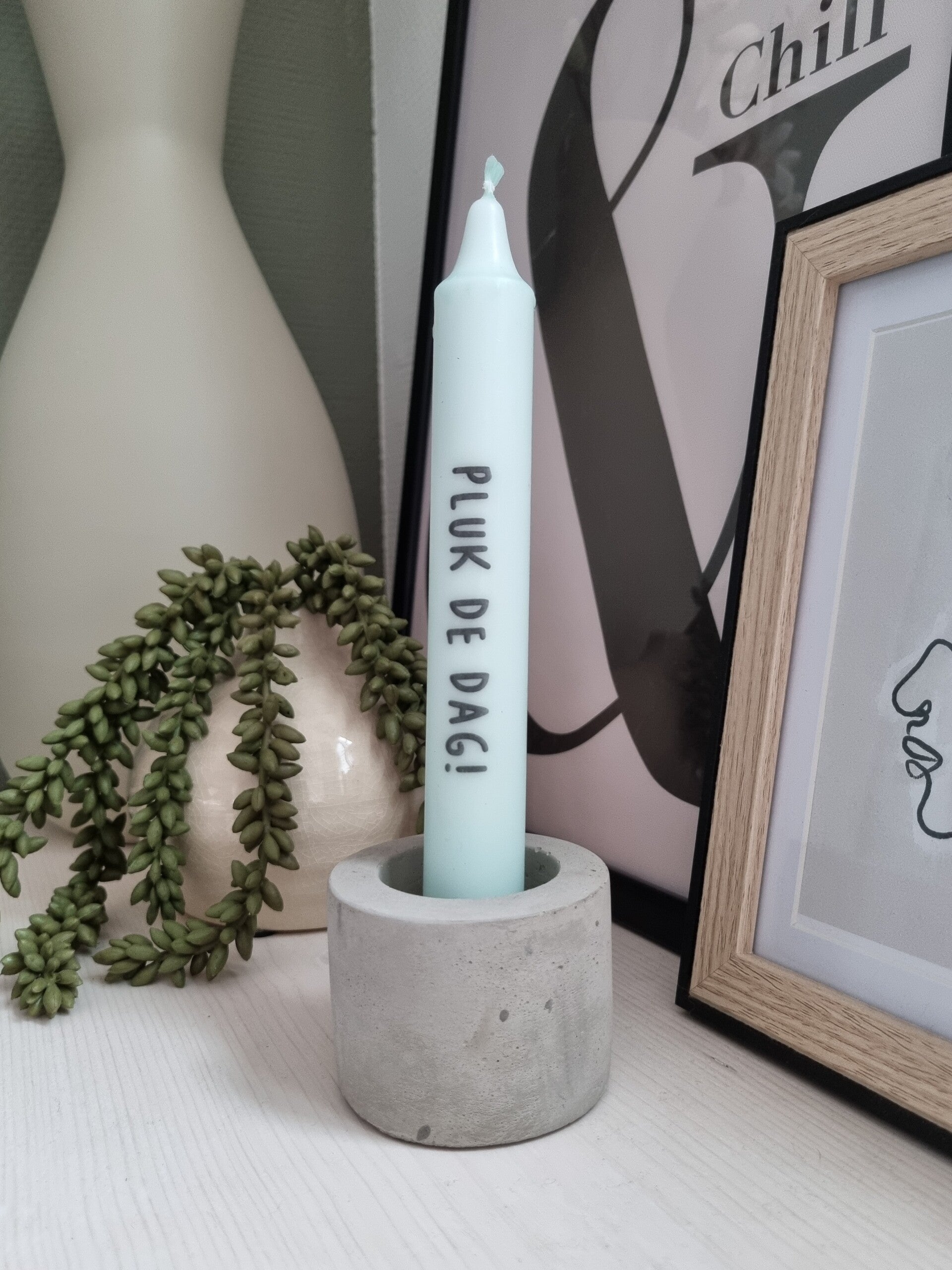 TEKSTKAARS | MINT GROEN | PLUK DE DAG!