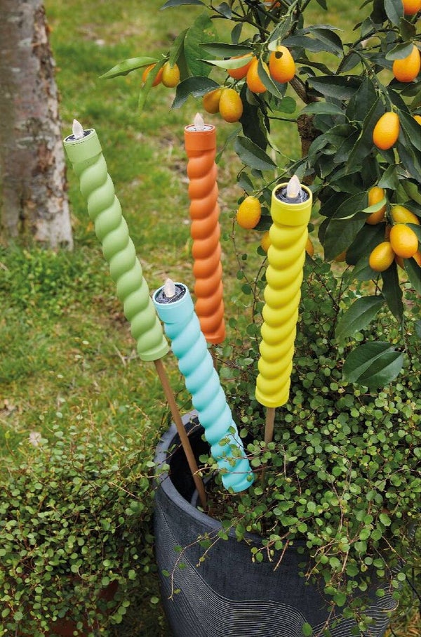 TUINFAKKEL SOLAR SWIRL | GROEN