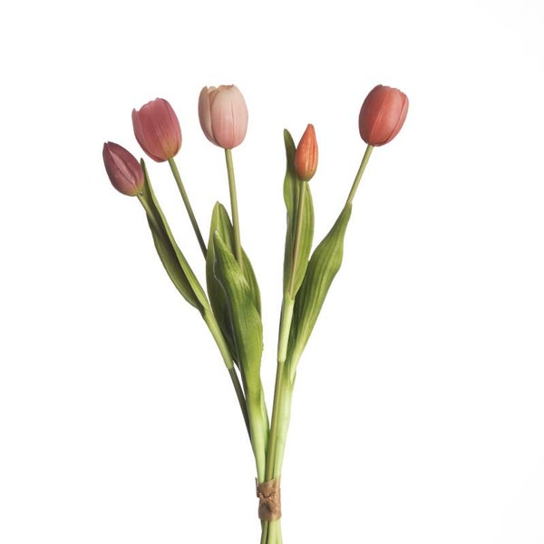 REAL TOUCH TULPEN | BUNDLE | 5 STUKS | 40 CM | MIX BEAUTY