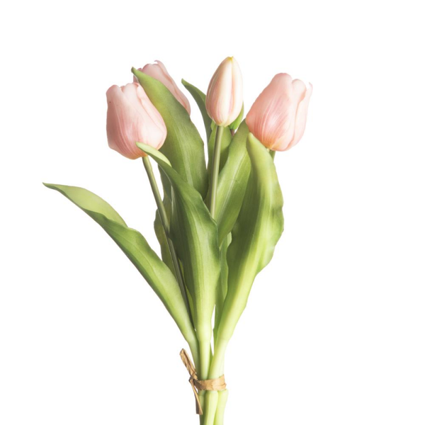 REAL TOUCH TULPEN | BUNDLE | 5 STUKS | 31 CM | LIGHT PINK