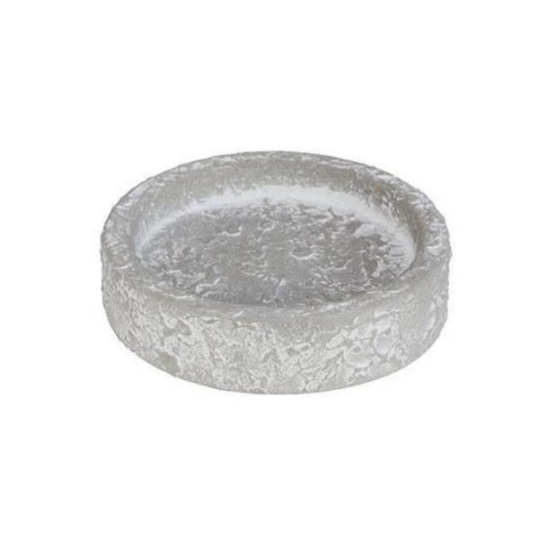 SCHOTEL VOOR AMBERBLOKJE | LICHTGRIJS