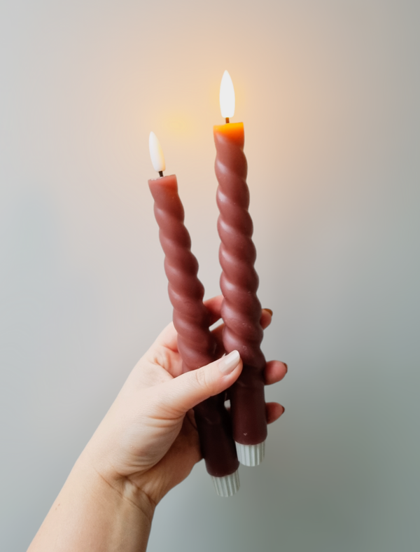 LED DINERKAARS | SWIRL | ANTIEK ROZE