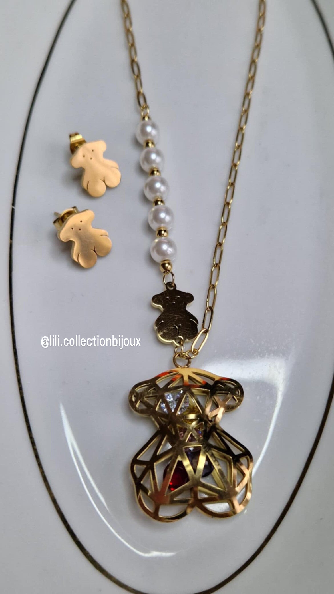 Collier et boucles TOUS