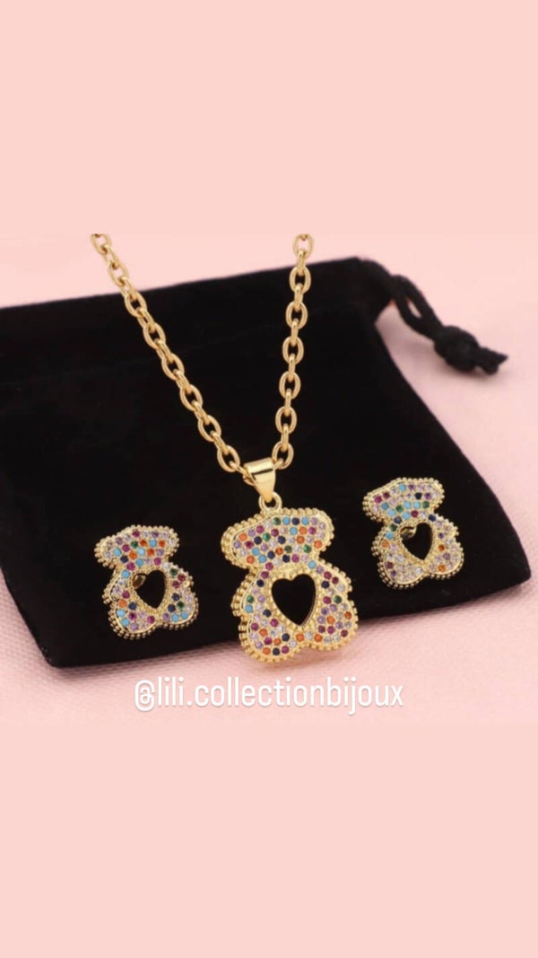 Collier et boucles TOUS