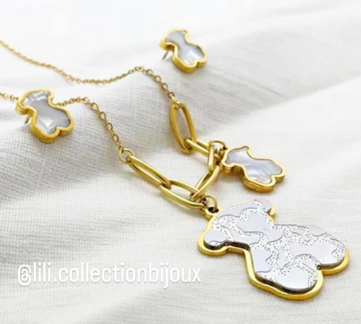 Collier et boucles TOUS