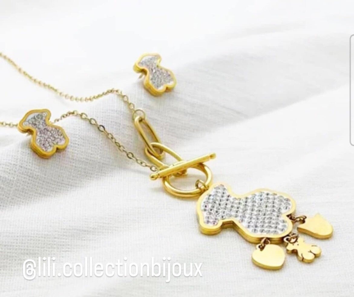 Collier et boucles TOUS