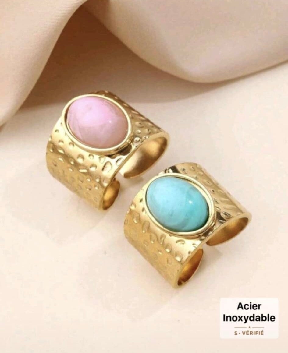 Bague en pierre naturelle