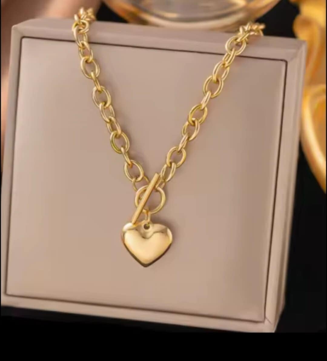 Collier pendentif coeur