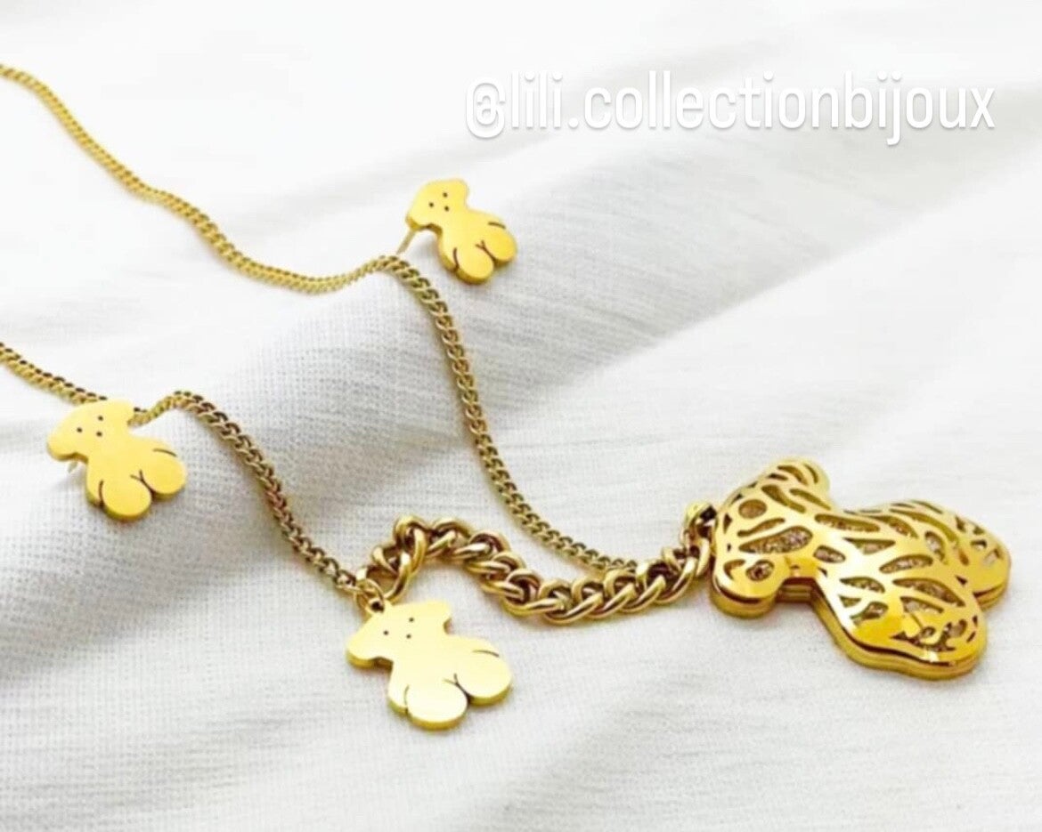 Collier et boucles TOUS