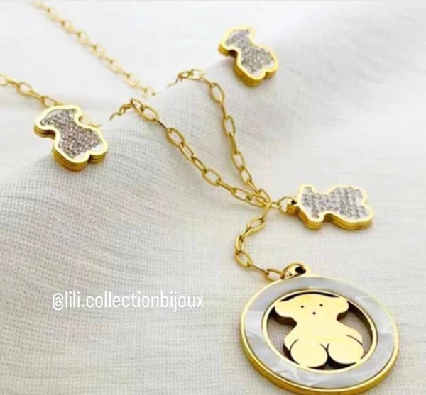 Collier et boucles TOUS