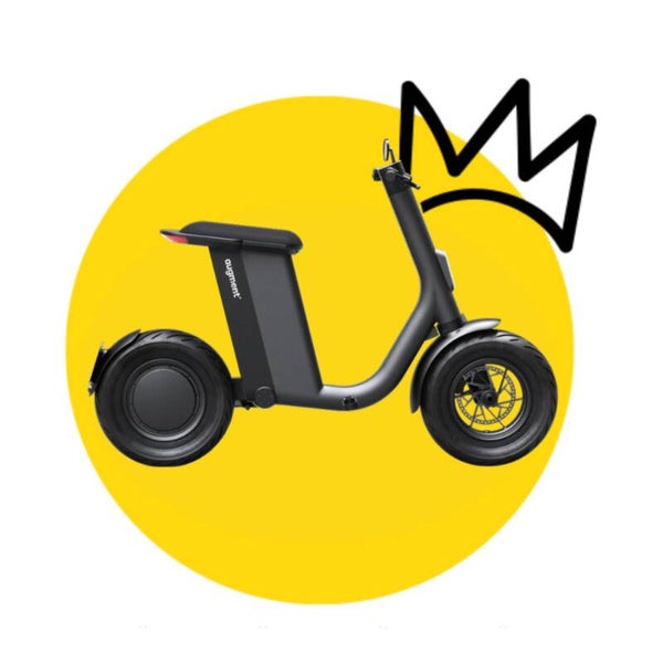 E-Scooter Augment mit Sitz halber Tag