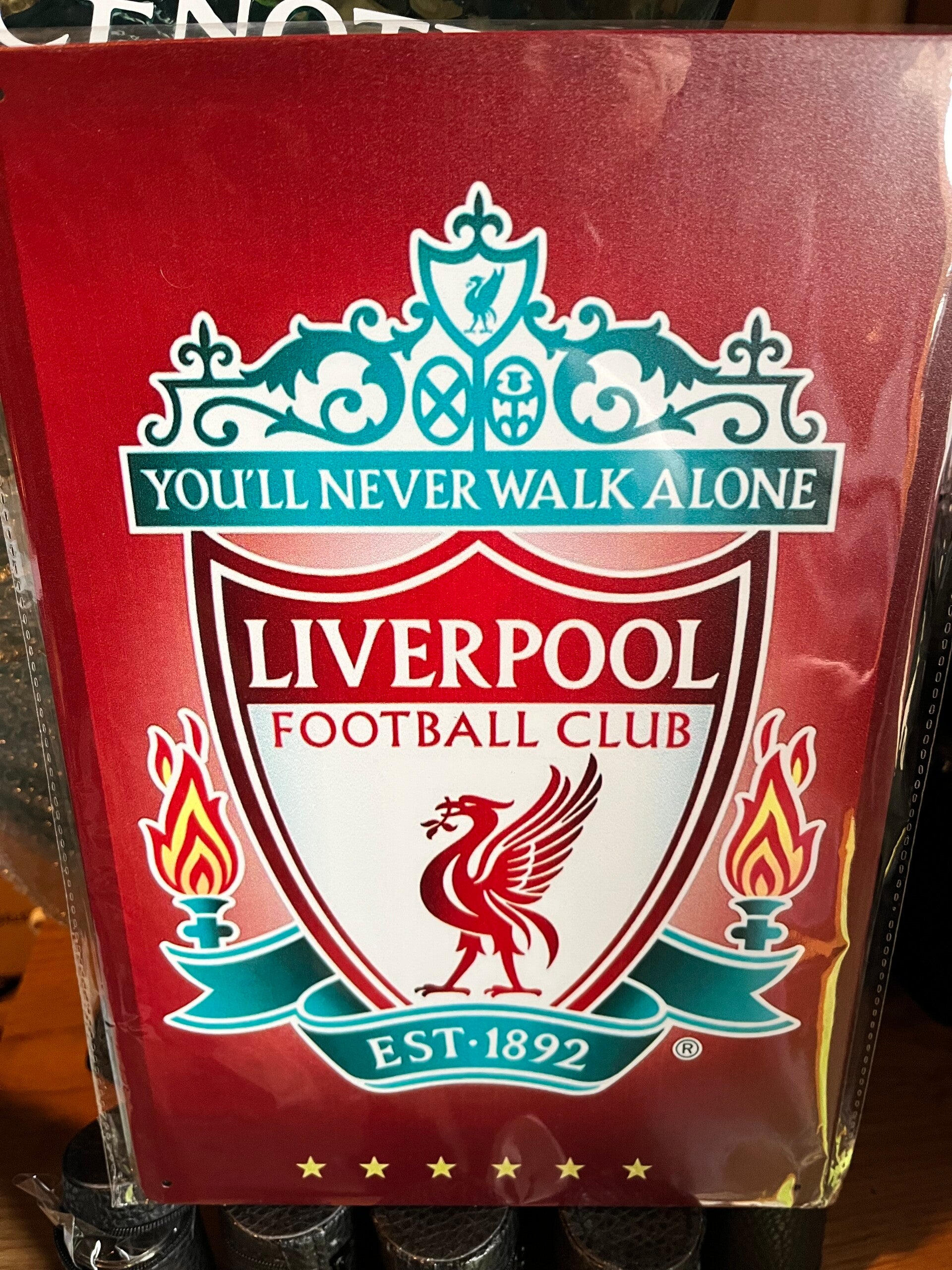 Liverpool metal wall signs  3 €25