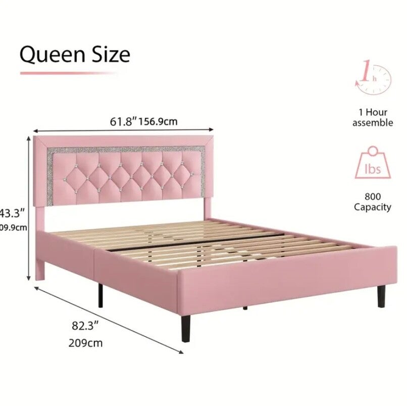 QUEEN SIZE BED FRAME T26-003