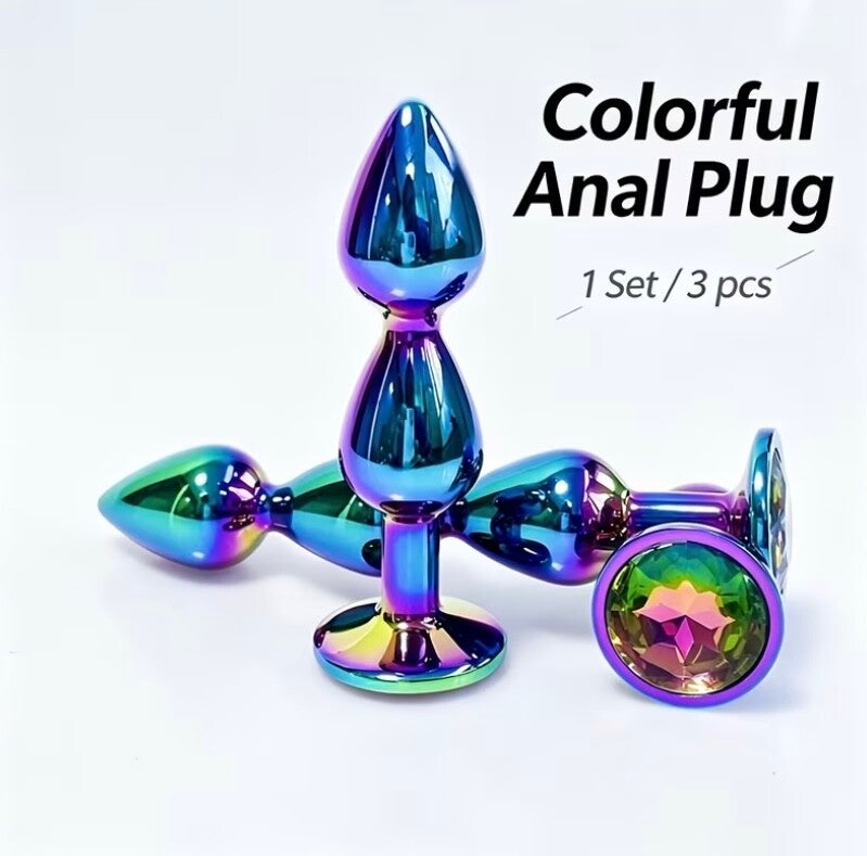 3 Pcs set Anal plugs