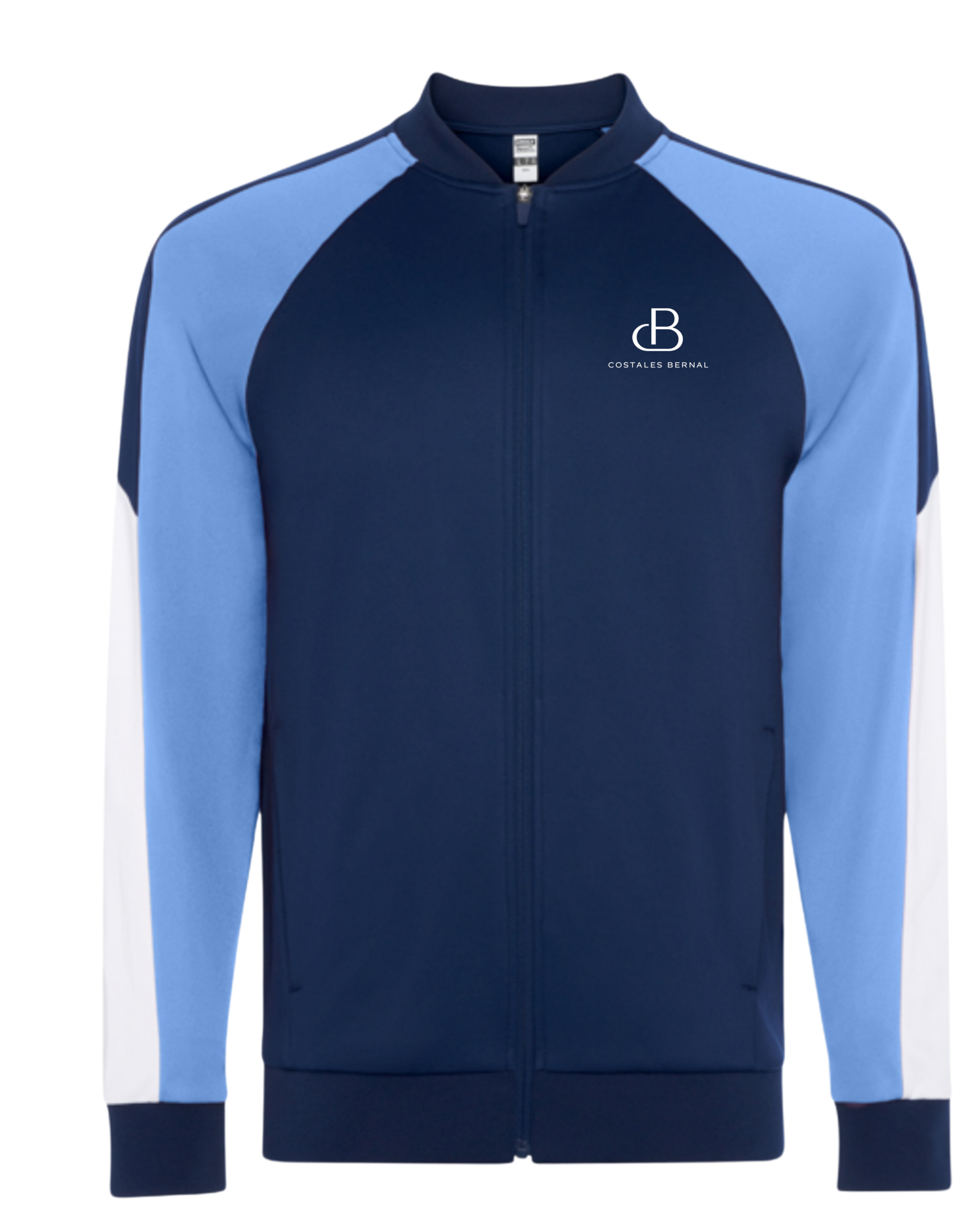 Sudadera tipo chándal tono azul