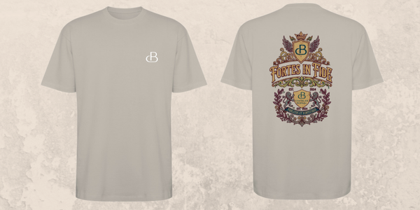 Camiseta “fortes in fide”