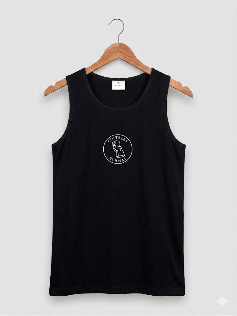 Camiseta tirantas negra